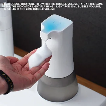 

350ml Touchless Bathroom Dispenser Smart Sensor Liquid Soap Dispenser For Kitchen Hand Free Automatic Soap Dispenser