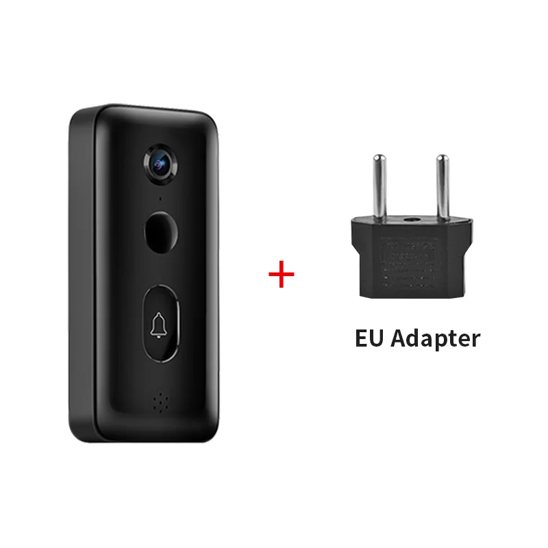 Xiaomi Smart Doorbell 3 Camera WIFI Video 180 Field of View 2K HD Resolution AI Humanoid Recognition Remote Real-time View gate intercom with camera Door Intercom Systems