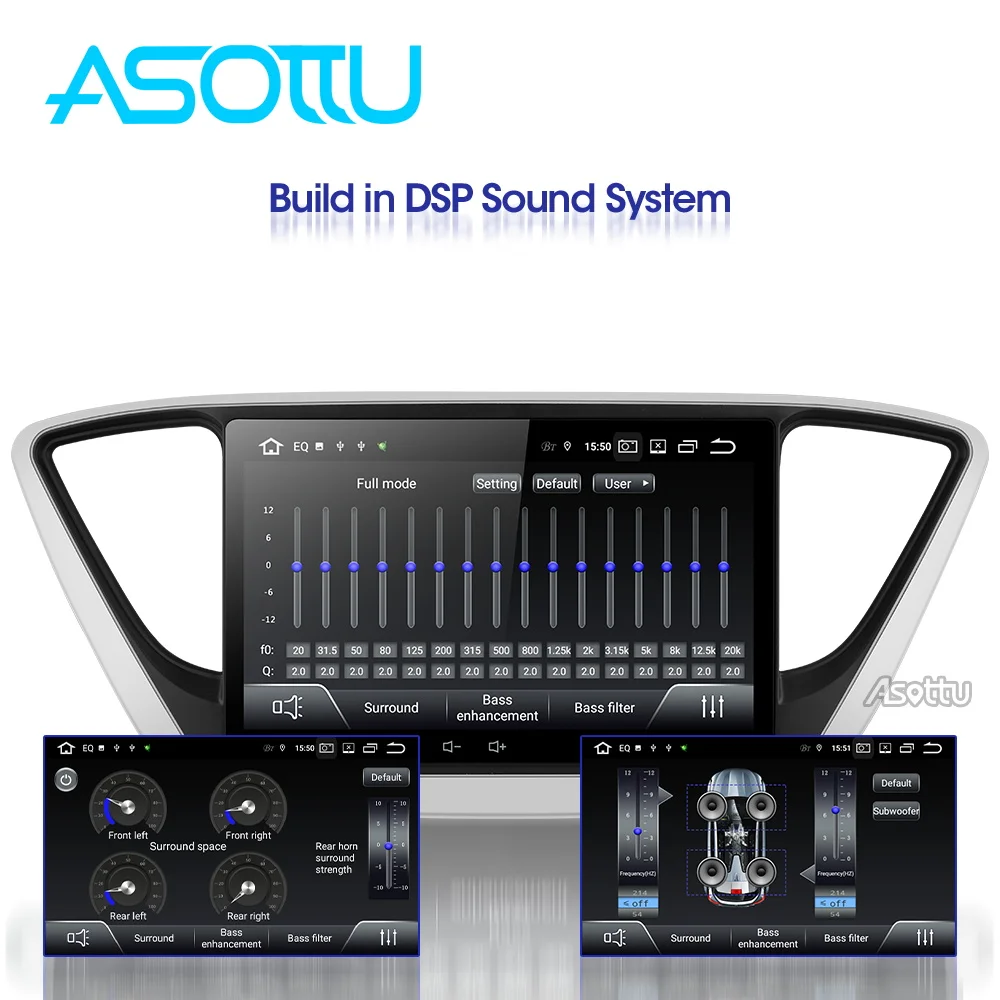 Discount Asottu C17YN9060 PX30 9.0 Car DVD GPS Player For  Hyundai Verna 2017 Car PC Headunit Car Radio Video Player Navigation  gps dvd 1