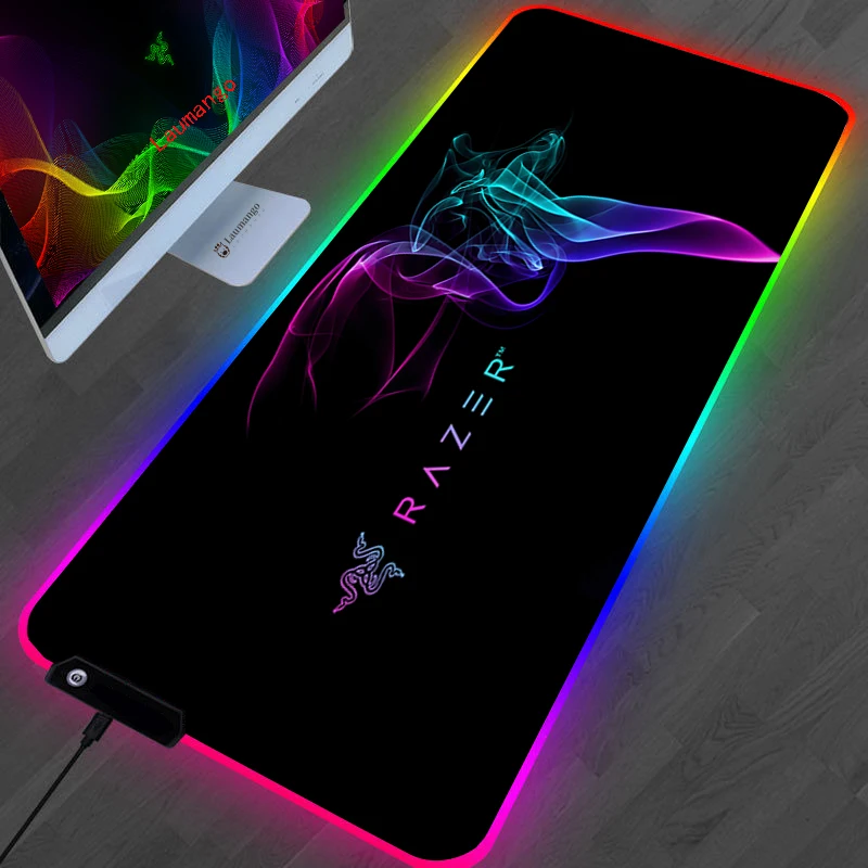 Коврик для мыши Razer геймеров с подсветкой | Компьютеры и офис