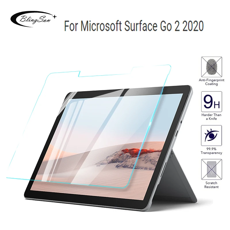 9H Tempered Glass For Microsoft Surface Go 2 10.5" Tablet PC Screen Protector for New Surface Go2 Laptop Protective Film Glass wooden tablet stand