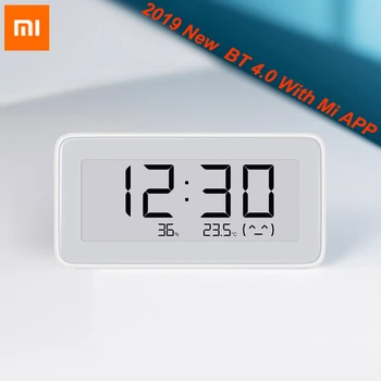 

2019 New Original Xiaomi Mijia BT4.0 Wireless Smart Electric Digital Indoor&Outdoor Hygrometer Therometer Clock Tools Set