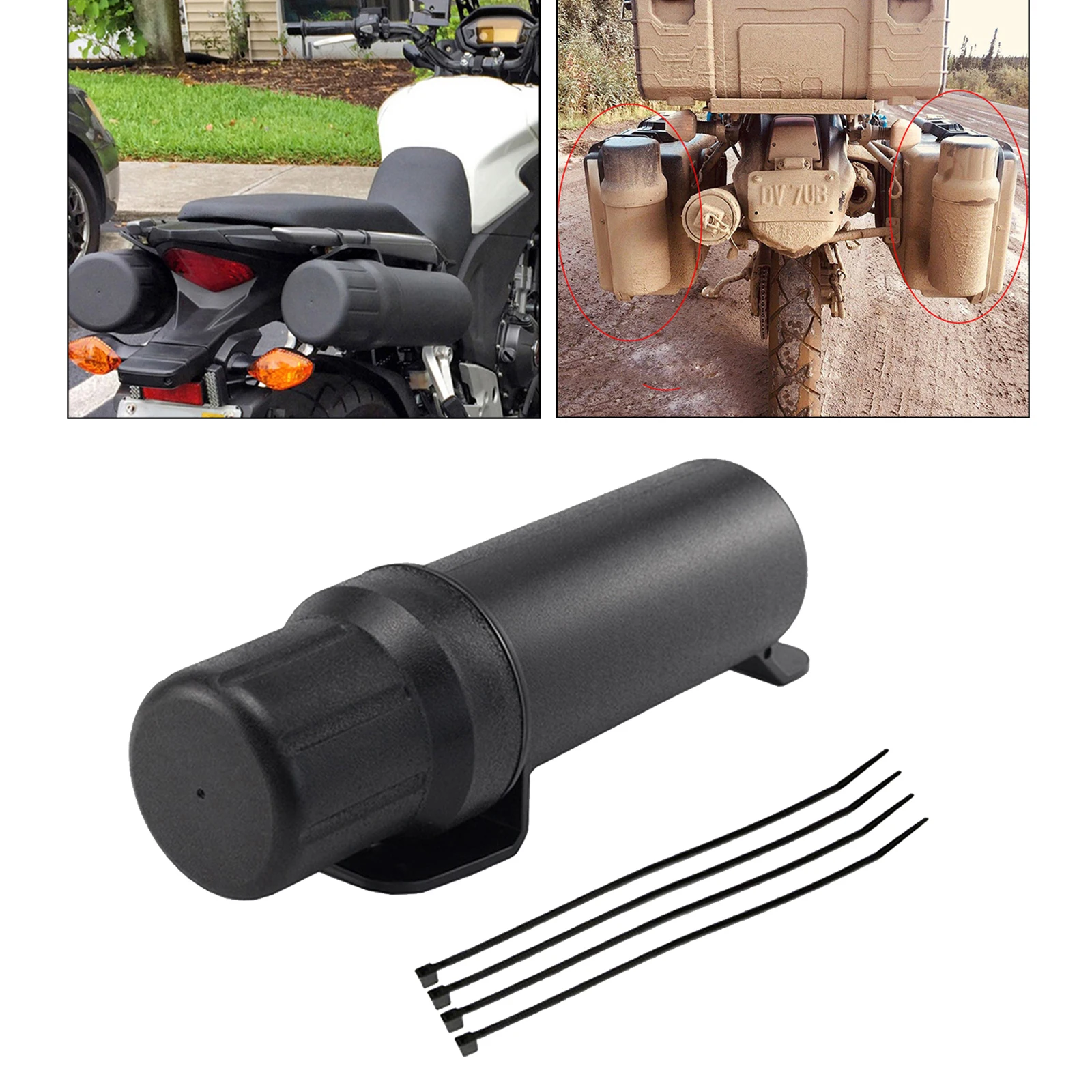 Universal Motorcycle Off Road Waterproof Tool Tube Easy & Conveneint to UseCovers & Ornamental