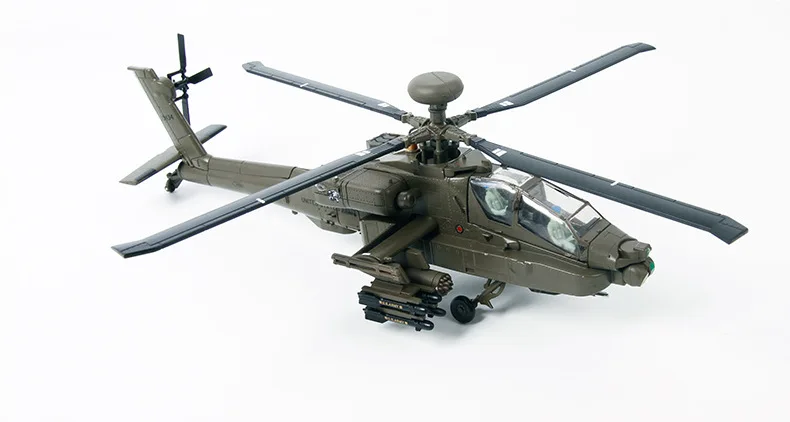 Terebo 1: 72 Apache военный вертолет моделирование модель самолета военные готовые украшения AH-64A коллекция подарок