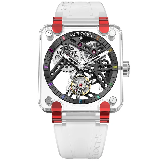 agelocer full sapphire crystal gems mens automati
