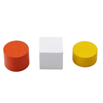 

Baby Block Toys Kids Balancing Game Toys Montessori Learning Educational Toys Wooden Multicolor Geometric Blocks Children Gift