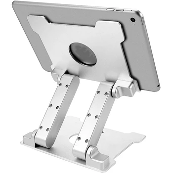 

Adjustable 15Inch Aluminum Tablet Stand for Apple iPad Bracket Senior Metal Support for Iphone /Samsung/Laptop Stand Tablet Stan