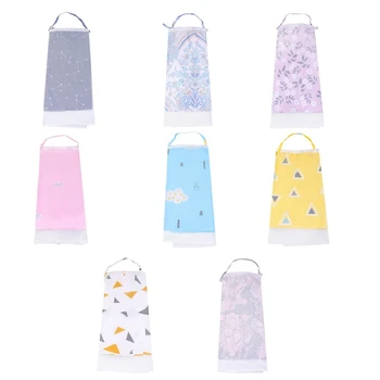 

Multi-Functional Fashion Comfortable Geometric Pattern Breastfeeding Gauze Women Nursing Cover Stroller Accessories Hot