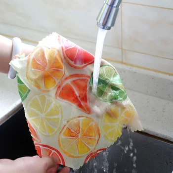 

3PCS Beeswax Organic Cotton Saran Wrap Beeswax Fresh Cloth Reusable Food Preservation Cloth