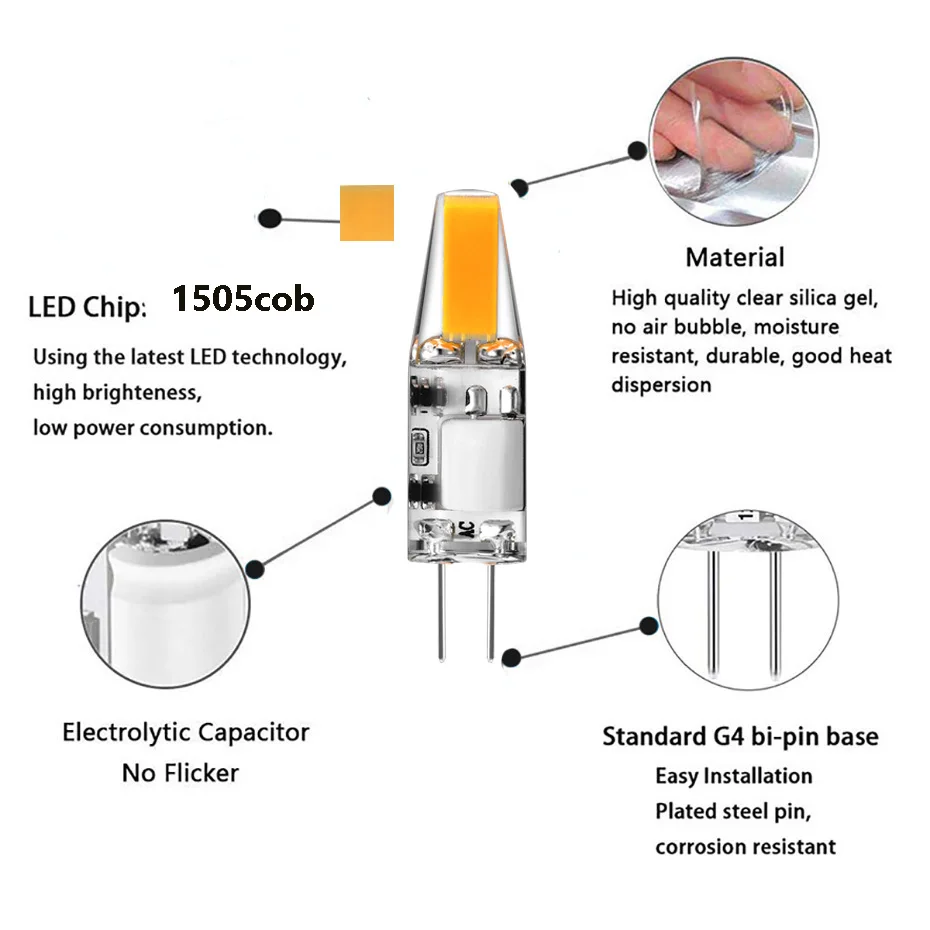G4 LED BULBS 12V
