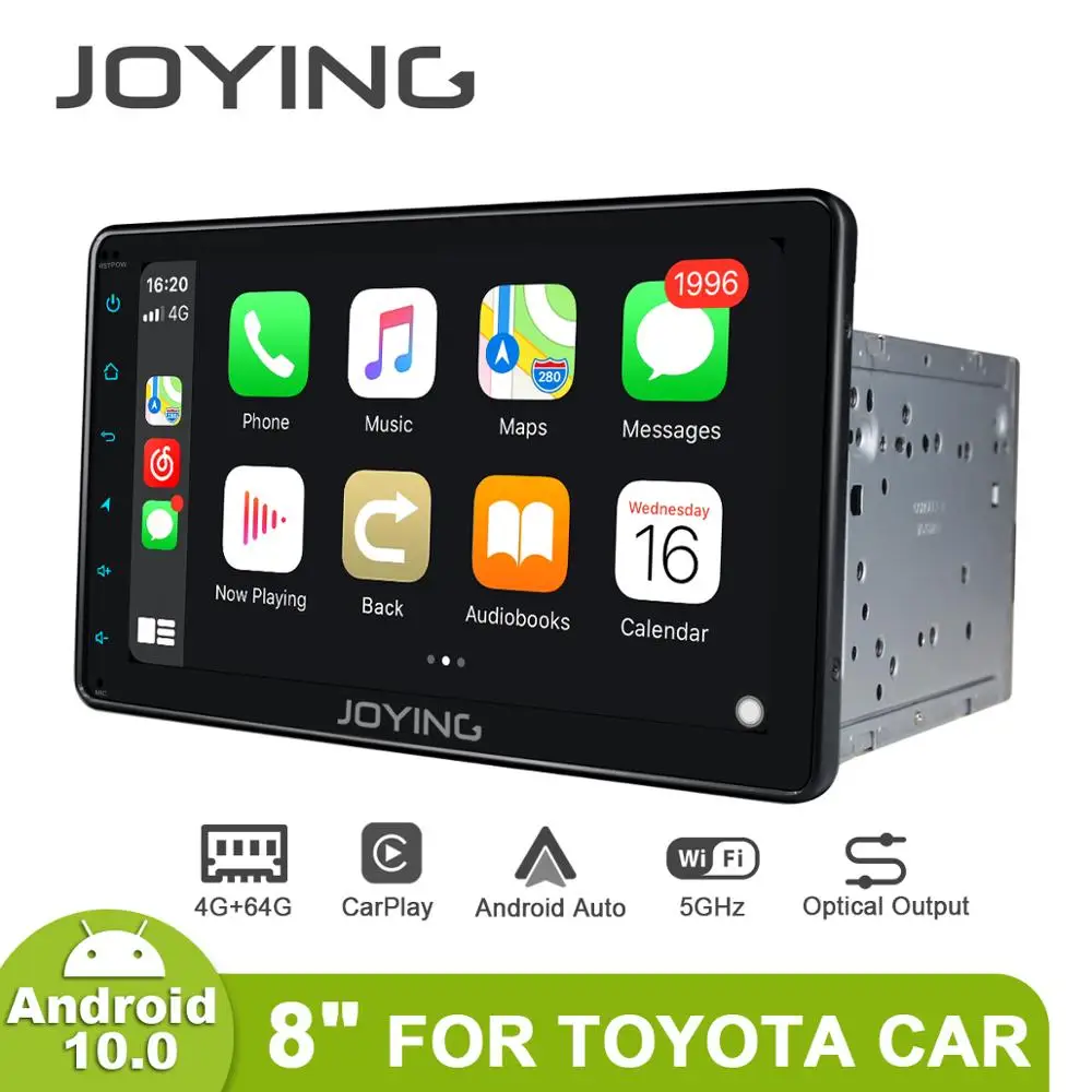 

Android 10.0 head unit car radio player 4GB RAM 64GB ROM IPS Screen 2 din car Multimedia player For Toyota Corolla/Camry/RAV4 BT