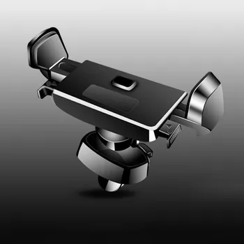 

Car air outlet mobile phone bracket 360 degree rotatable navigation bracket car lazy bracket car air port clip