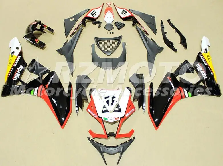 Новый Полный мотоцикл полный комплект обтекателя для Aprilia RSV4 1000 2010 2011 2012 2013 2014 2015