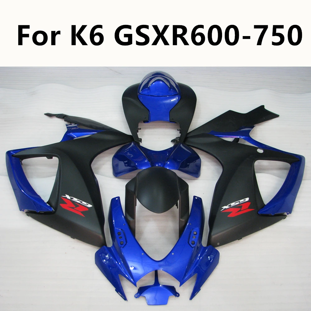 Мотоцикл для Suzuki K6 GSXR 600 750 2006 полные комплекты обтекателей Kit ABS Инжекционный