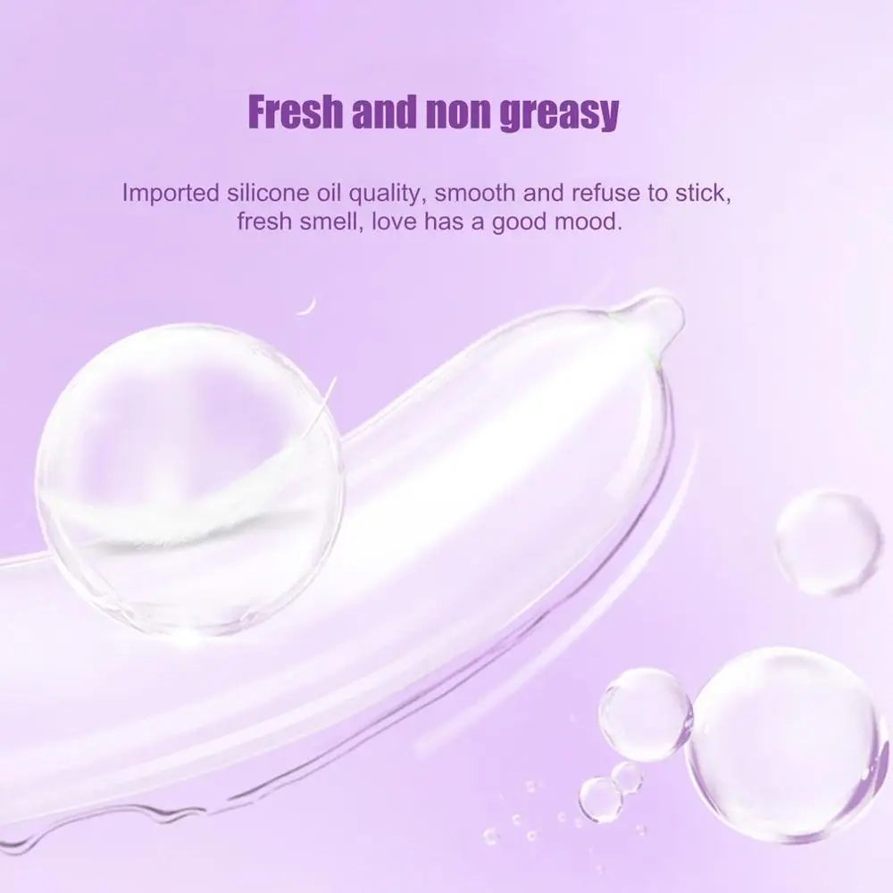 10 шт./лот супертонкие презервативы Mingliu из натурального латекса Kondom натуральный