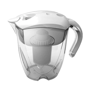 

1Pc 3.5L Water Filter Household Water Purifier Activated Carbon Filter Kettle for Home Office Kitchen Outdoor (White)