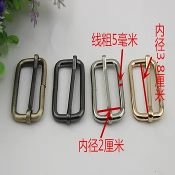 

Handbag Hardware Accessories Bag Strap Fang Xing Kou Metal Buckle Iron Pull Pin Heart Inner Diameter 3.8