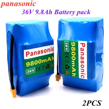 

2 PCS New 10s2P 36V9800mAh Lithium Ion Rechargeable Battery 9800 MAH 9.8ah Single Cycle Voltage Hoverboard Battery