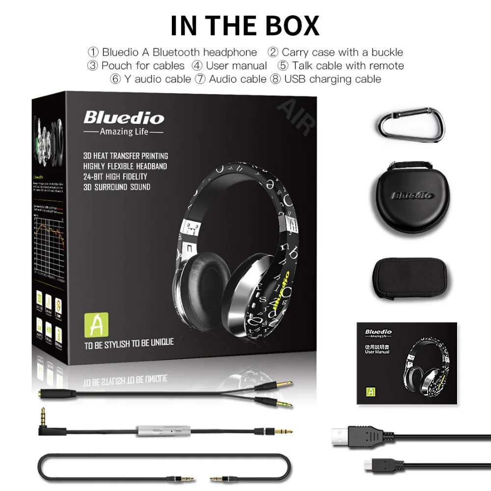 Air) Bluetooth наушники/Беспроводная гарнитура Модные Печатные беспроводные наушники для телефона