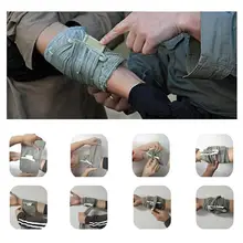 Наружный портативный травматологический бинт Первая помощь травма гемостаз медицинский компрессионный бандаж аварийная травма бандаж