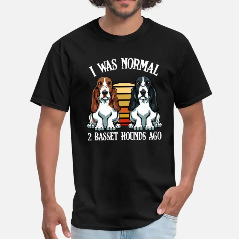 

Customized Basset Hound T-Shirt For Mens Woman O Neck Funny Casual Mens Tshirt Size Xxxl 4xl 5xl Gents Top Tee