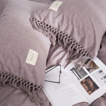 

Macrame Pillow Case Solid Pillowcase Nordic Cotton Sleeping Pillow Cushion Cover Decorative Hotel Home Dorm 47x74cm