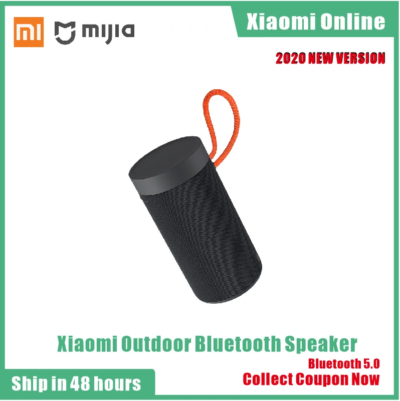 2020 Xiaomi mijia уличная bluetooth Колонка стерео IP55 Пылезащитный Водонепроницаемый двойной микрофон шумоподавление
