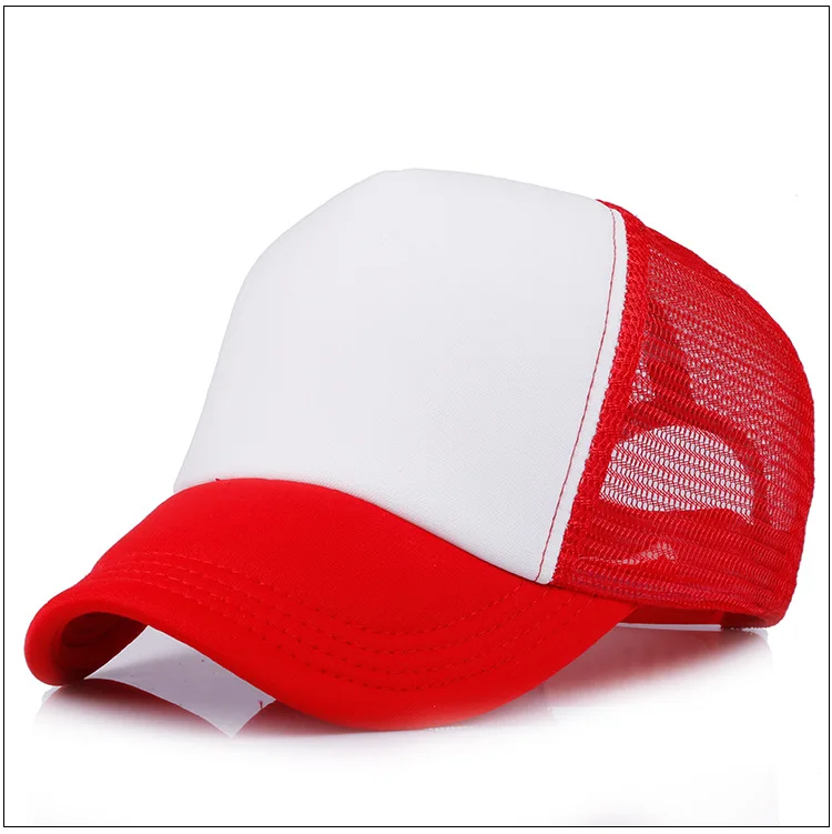 US $620.00 250 Pcs DIY Free Custom LOGO Design Cheap 100 Polyester Men Women Baseball Cap Blank Mesh Adjustable Hat Adult Children Kids