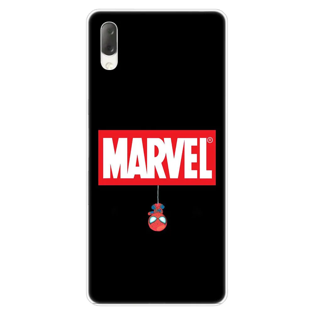 Роскошные Marvel Comics жесткий чехол для Sony Xperia L1 L2 L3 X XA XA1 XA2 XA3 ультра 10 плюс E5 XZ XZ1 XZ2 компактный XZ3 XZ5 2 20 крышка - Цвет: 004