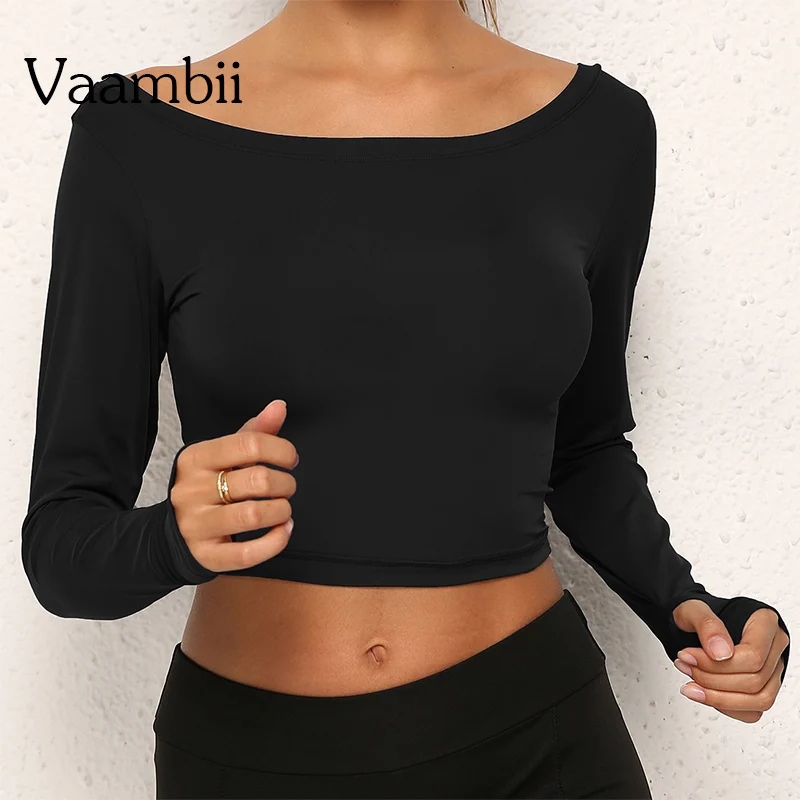 

Open Back Top Shirt Yoga Top Workout Tops Women's Sports T-shirt For Women Sport Top Woman Jerseys Crop Sports Yoga Sportswear