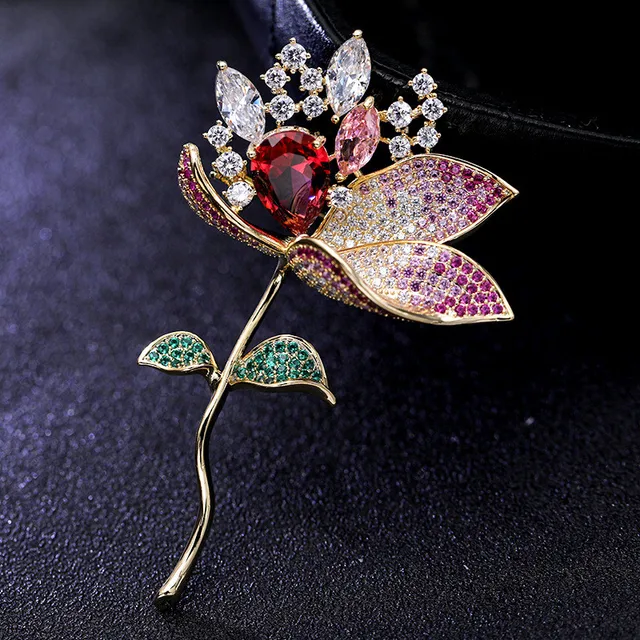 Wedding Pins Broches | Brooches - Flower Brooch Jewelry Luxury Pin Girl Wedding - Aliexpress
