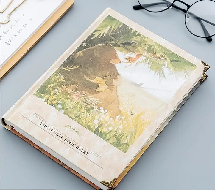 Блокнот-журнал starterymeeting record paper Dot Diary Notepad планировщики школьный офис - Цвет: as.pic