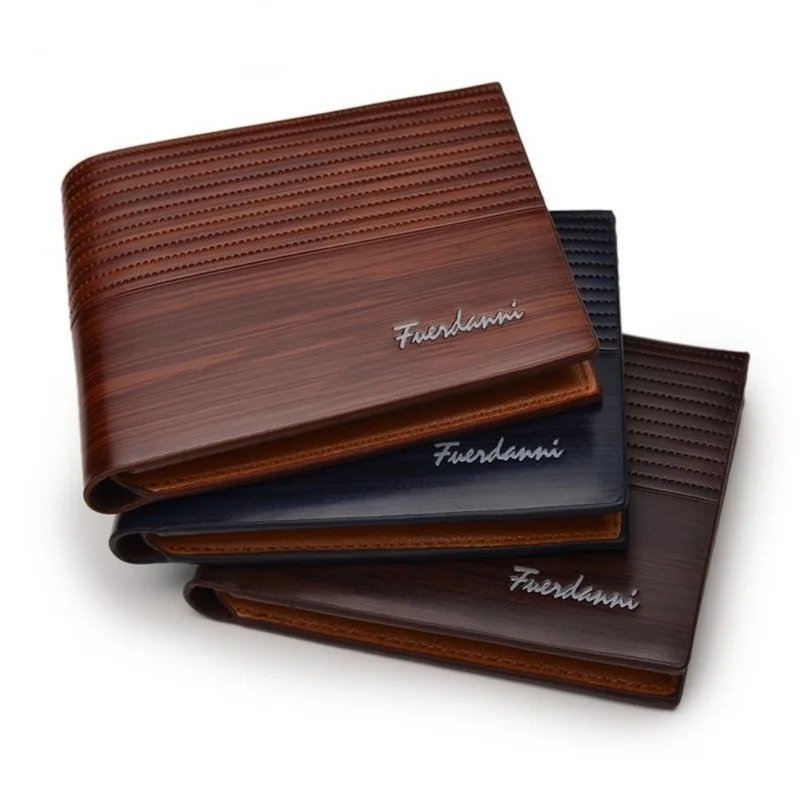 Wallet Short Purses Money-Clip Carteria Male Brand Luxury Portomonee Credit-Card Slim