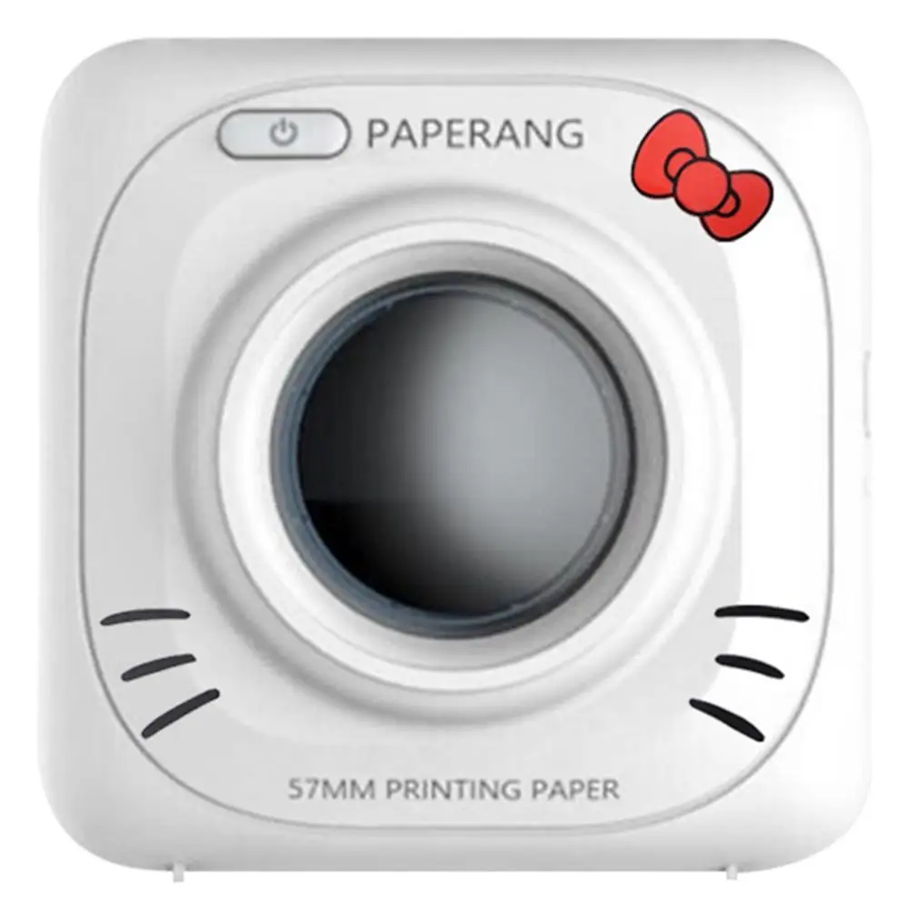 PAPERANG P1 PAPERANG P2 портативный мини-принтер термальный Bluetooth принтер беспроводной термальный фото телефон подключение 300 dpi 1000 мАч Ba - Цвет: PAPERANG P1