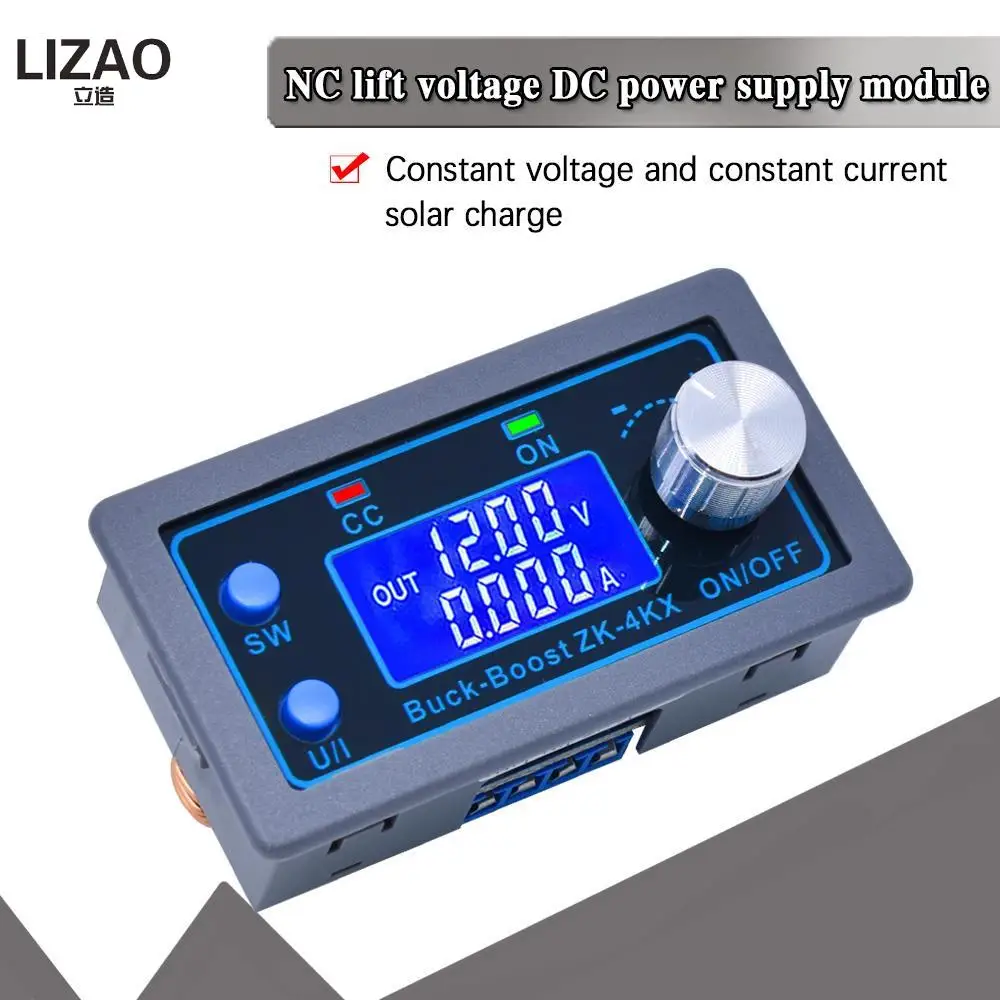 ZK-4KX DC Boost Converter CC CV 0 5-30V 4A 5V 6V 12V 24V | Электронные компоненты и принадлежности