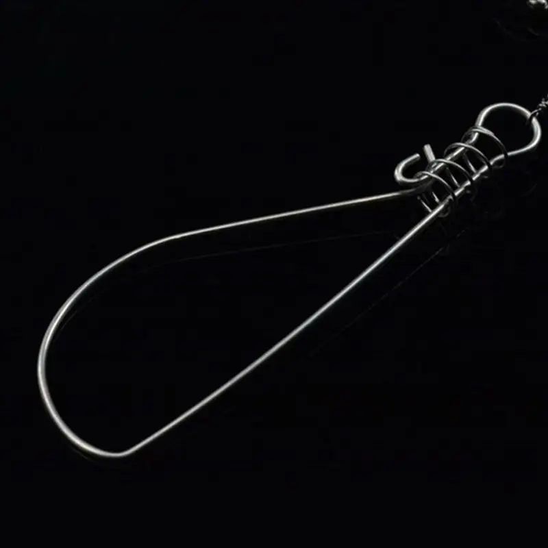 Heavy Duty Stainless steel Fish Stringer Clip Large Fish Lock Cable ...