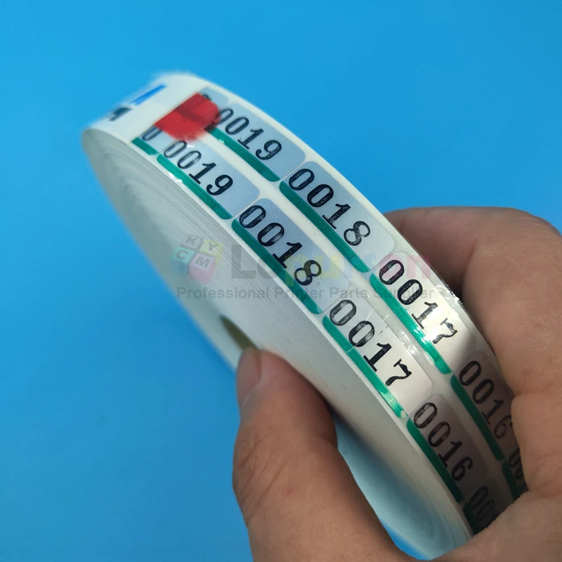 Twin Check Labels (5000 Pairs)roll Tape No. 0001 5000 Check Labels