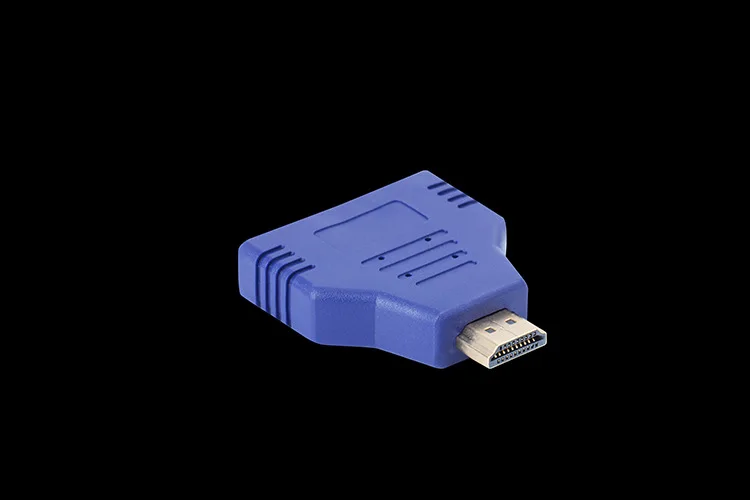 1080P 1 HDMI штекер в 2 HDMI Женский Выход HDMI 1,4 переключатель сплиттер адаптер 1x2 видео конвертер для HDTV