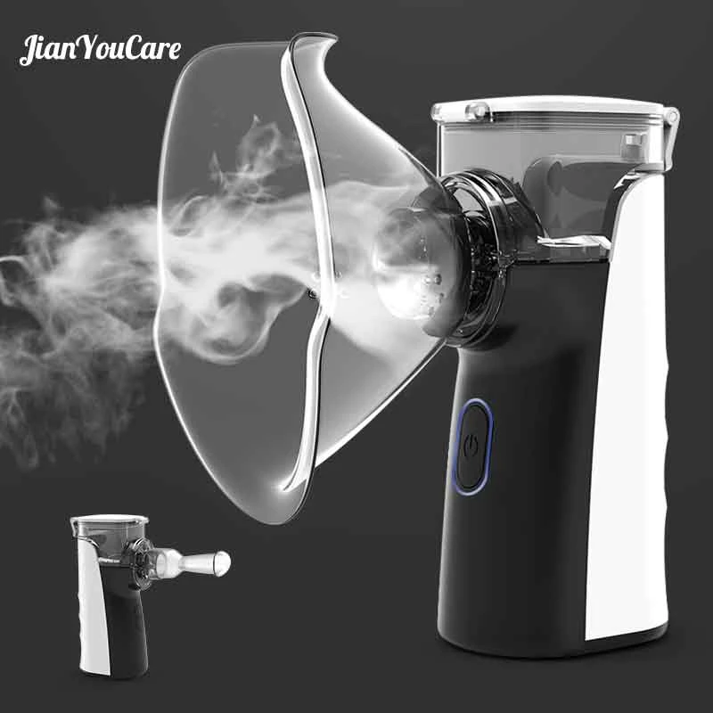 JianYouCare Handheld inhaler nebulizer inhalator kids Adult Atomizer nebulizador portatil medical equipment Asthma inalador mesh nebulizer medical nebulizer asthma inhaler spacer
