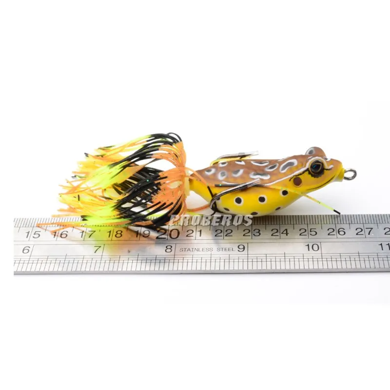 Lida Fish бренд 7 см Классическая приманка Lei Лягушка приманка 12,95 г LU Ya жесткая приманка черная рыба пройти искусственная жесткая приманка 3D глаза