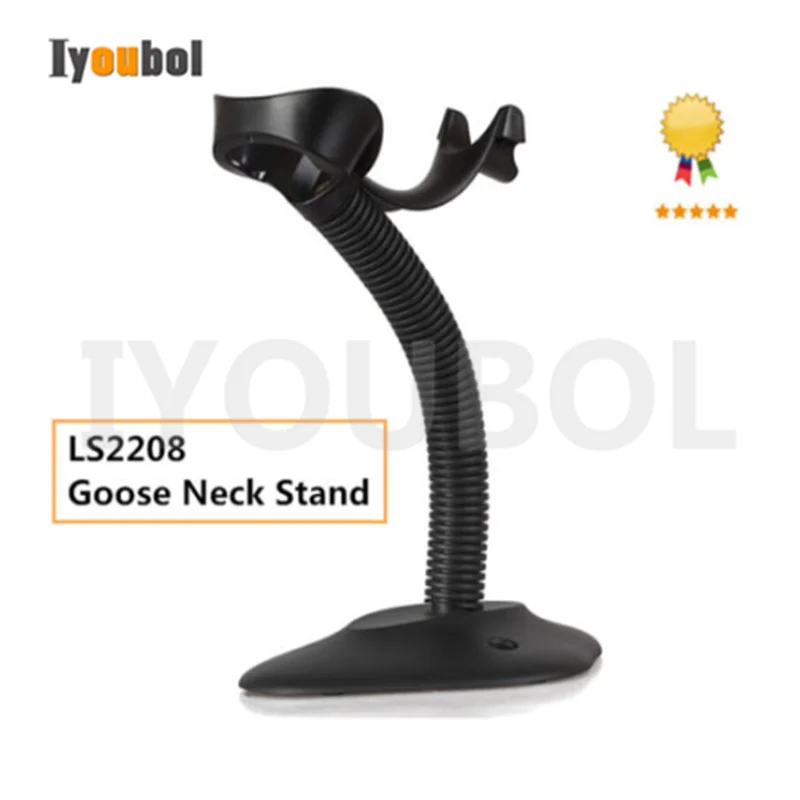 

10pcs Goose Neck Stand For Motorola Symbol Barcode Scanner LS2208 Dark Gray