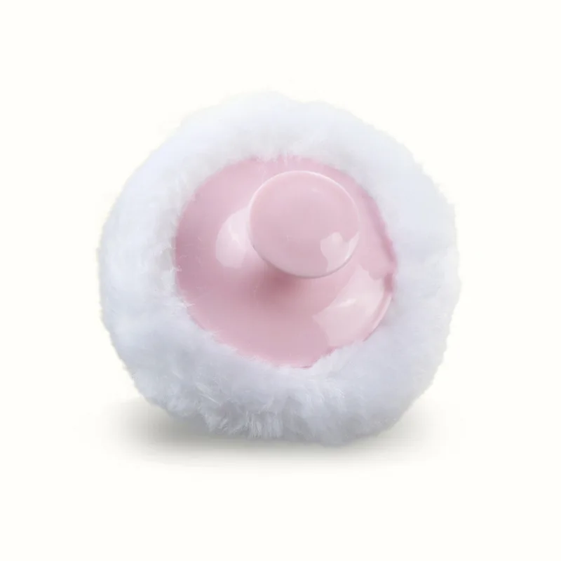 Pink Мягкая удобная губка для лица младенца, косметическая пуховка для ванны, чехол для пудры, тальк, Женский спонж для макияжа - Цвет: Pink