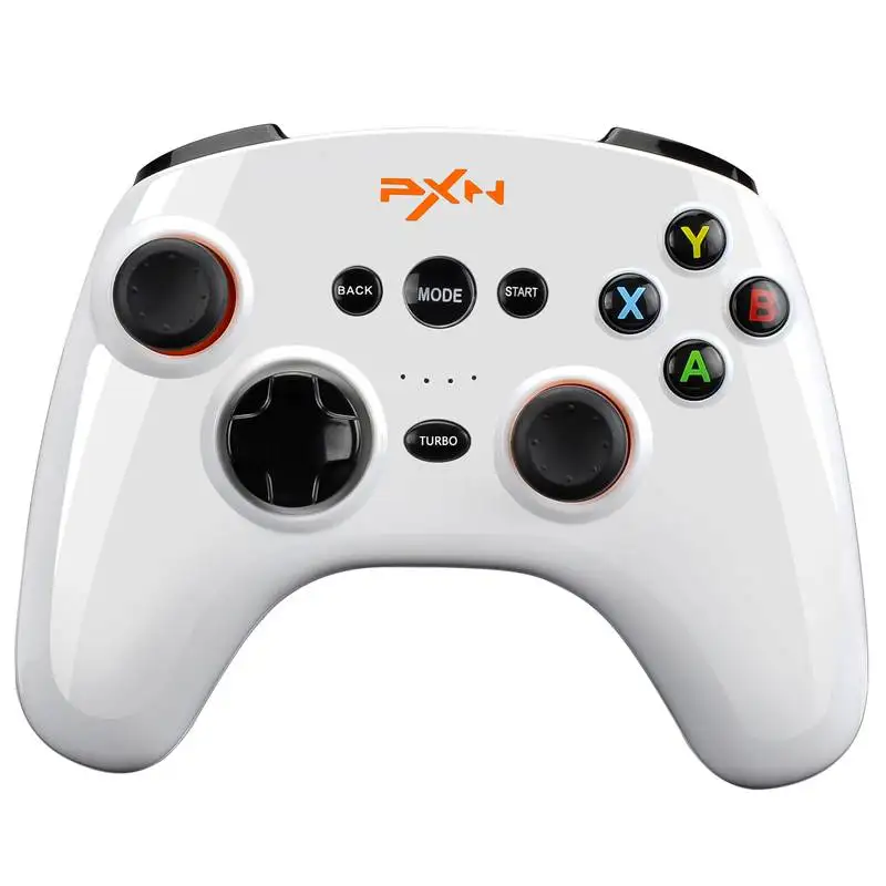 White FULL-PXN 9618 беспроводной Bluetooth геймпад игровой контроллер для Android смартфон PS3 ПК Ноутбук игровой контроль с 1 случайной игрой - Цвет: White