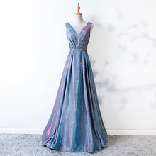 Новинка, стильное длинное Утягивающее платье с v-образным вырезом для дня рождения, банкетное вечернее платье, женское платье Xian Qi Dreamy