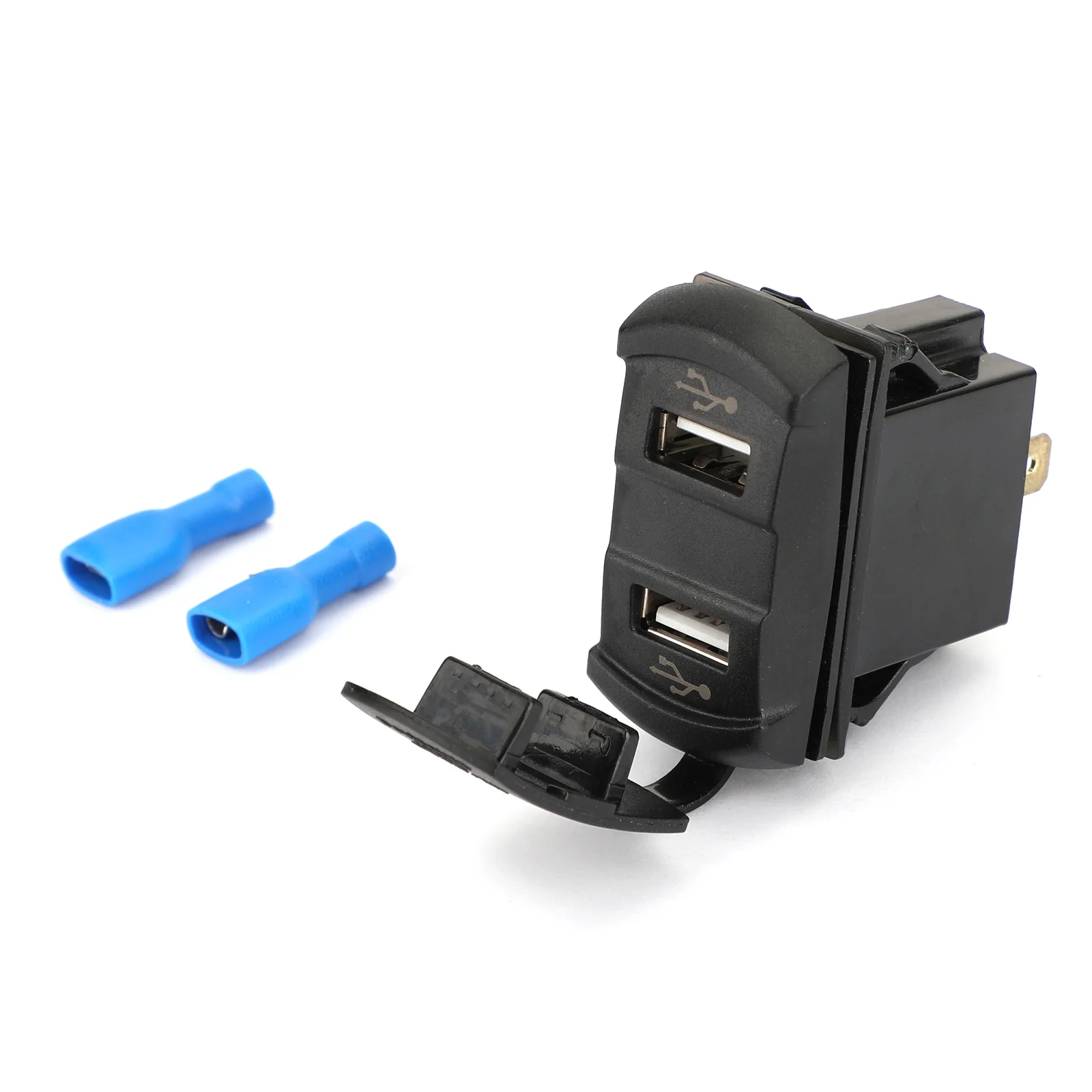Artudatech 5V 4.2A синий USB Зарядное устройство с вольтметром для Polaris UTV RZR RZR4 Ranger XP 1000 900 800 с круглым вырезом