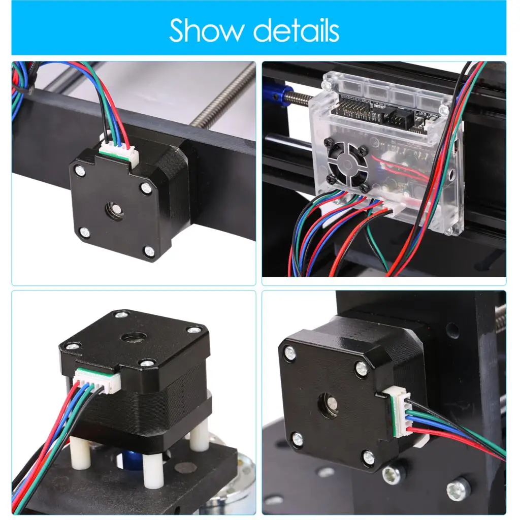 

New CNC3020 CNC Laser Engraver Router Kit Mini DIY Milling Engraving Machine GRBL Control with 300x200x45mm Large Working Area