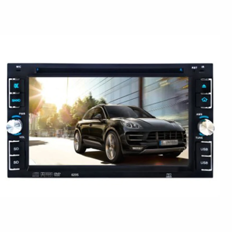 Автомобильный стерео радио DVD плеер CD 6," сенсорный экран BT 2DIN+ задняя камера абсолютно и высокое качество