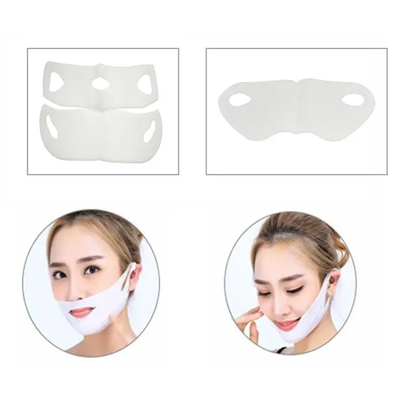 1pc Face Slimming Mask Facial Miracle V Shaped Lifting Facial Neck Miracle Mask Face Firming Skin 3