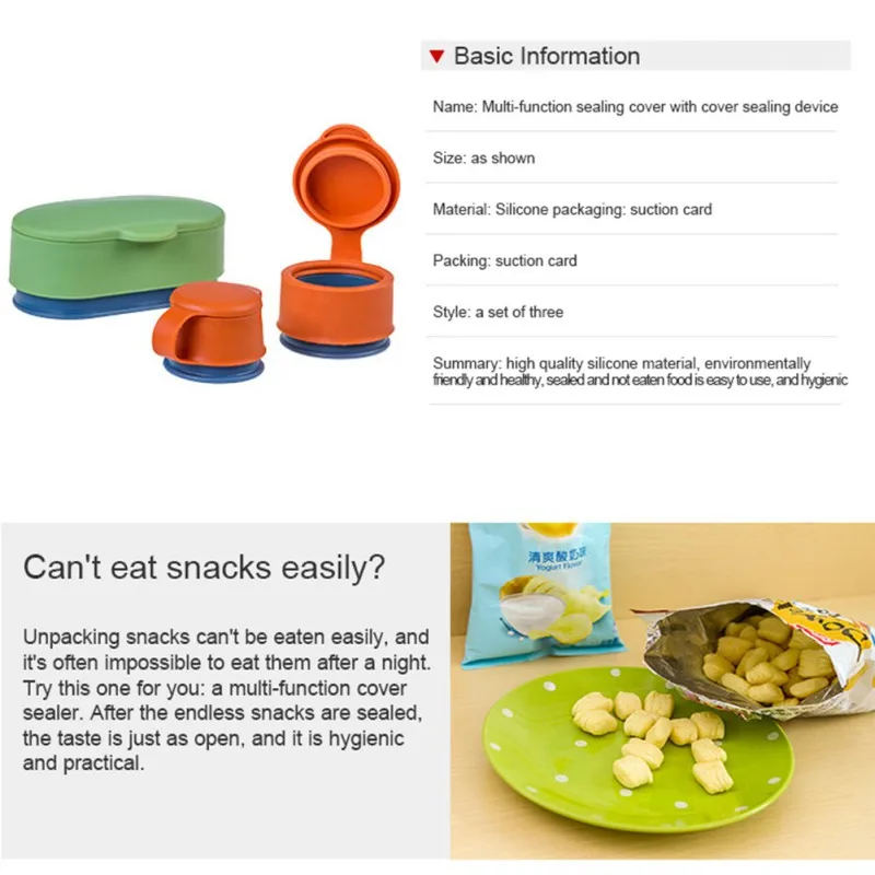 Силиконовый мешок для пищевых продуктов, уплотнительное покрытие, многофункциональные кухонные пакеты для хранения, влагостойкие, волшебная Пряжка, уплотнитель
