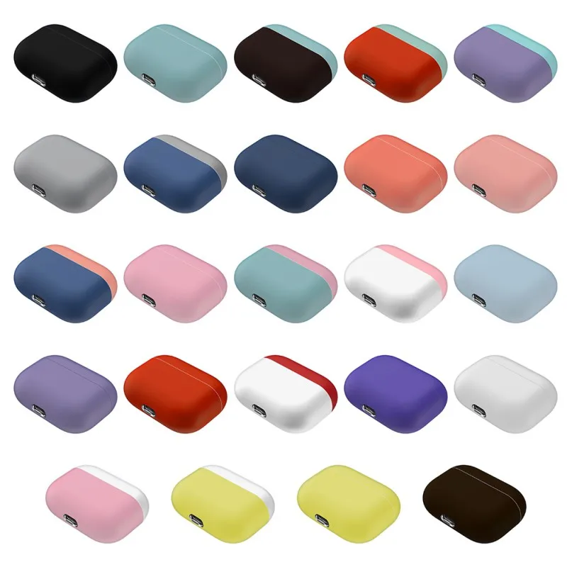 Силиконовый чехол, защитный чехол для Airpods Pro TWS, Bluetooth, беспроводной наушник, мягкий силиконовый чехол для Airpods, чехол s